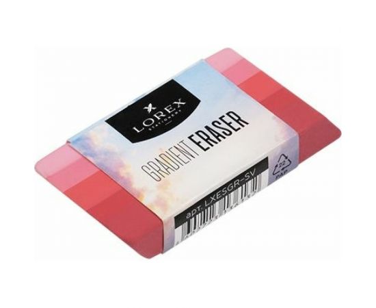 Ластик LOREX GRADIENT SUNSET VIBES прямоугольный LXESGR-SV 