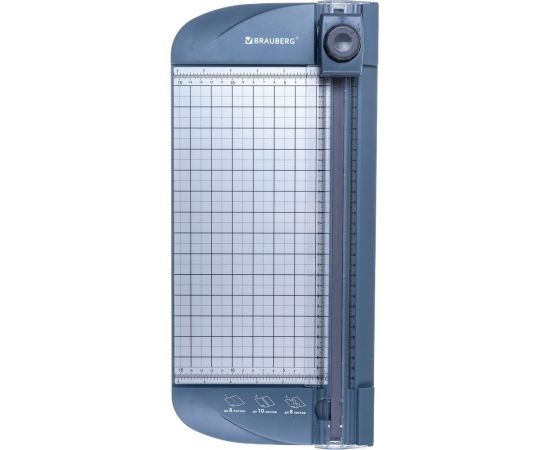 Роликовый резак BRAUBERG TRIPLE CUT с тремя типами резки, до 10 л, длина реза 310 мм 532330 