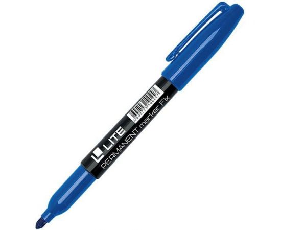 Перманентный маркер LITE FIX 1-3 мм синий круглый PMLF3-B 