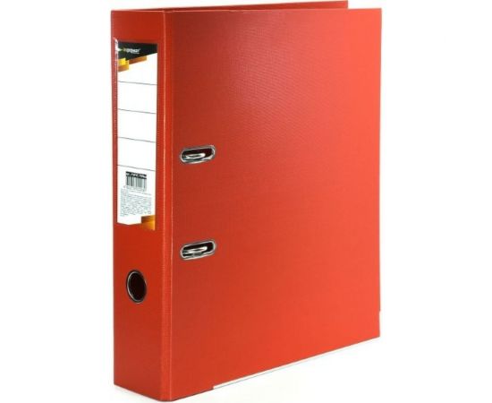 Папка-регистратор INFORMAT 75 мм, двустороннее покрытие, PVC P2PVC-75/Red 