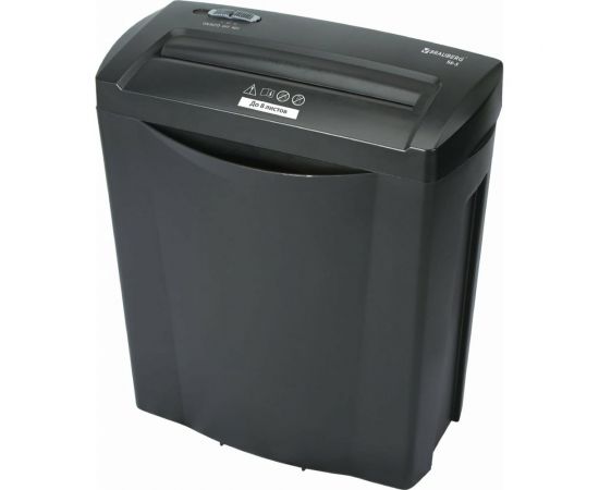 Уничтожитель BRAUBERG S8-S 2 уровень секретности, полоски 6 мм, 8 листов, 15 л 531088 – изображение 11