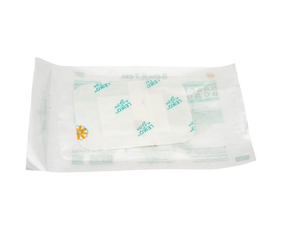 Послеоперационная пластырь-повязка LEIKO 5x7 см на нетканой основе со впитывающей прокладкой 103963 630271 – изображение 2