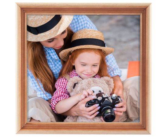 Деревянная фоторамка Image Art С20 35x35 из сосны, с частичным затемнением, вставка прозрачный пластик Б0053121 – изображение 2