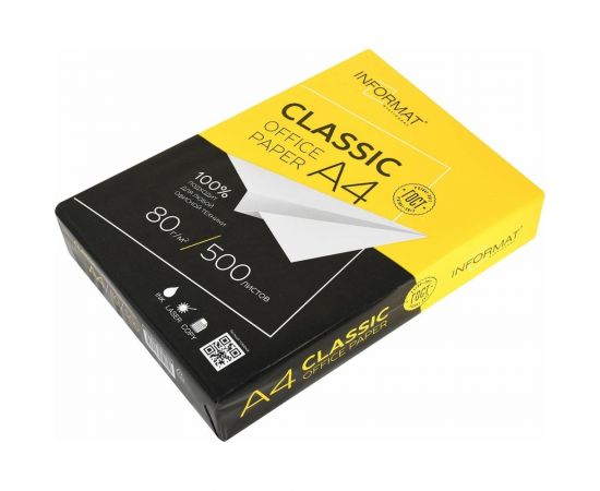 Бумага INFORMAT CLASSIC 500 л, 80 г/м2, А4, марка С OFC4080-500 – изображение 2