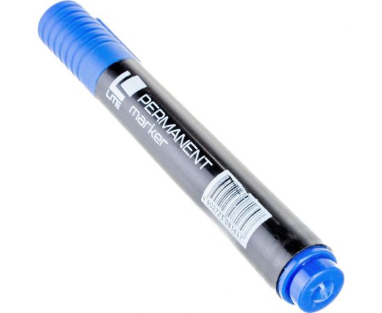 Перманентный маркер LITE 1-3 мм синий круглый PML01B – изображение 2