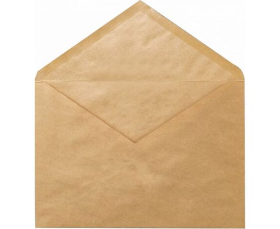 Конверты BRAUBERG С4 229х324 мм, крафт, клей 80г/м2 комплект 25 шт, треугольный клапан 112365 – изображение 2