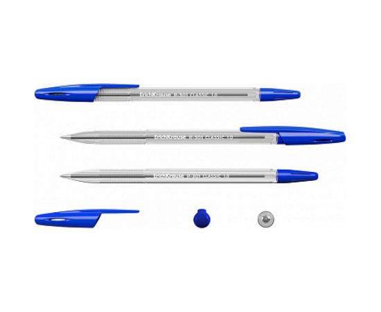 Шариковая ручка ErichKrause R-301 Classic Stick 1.0, синий 22032 – изображение 2