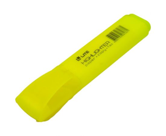 Текстовый маркер LITE классический 1-5 мм желтый скошенный FML01Y – изображение 2