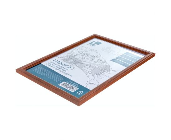 Фоторамка LITE 21х30 А4 дерево, красная, акрил RAMDR/RD – изображение 3