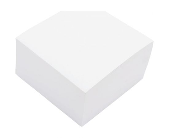 Проклеенный блок для записи INFORMAT 9х9х5 см куб белый 80 г/м2 NPN1-909050 – изображение 3