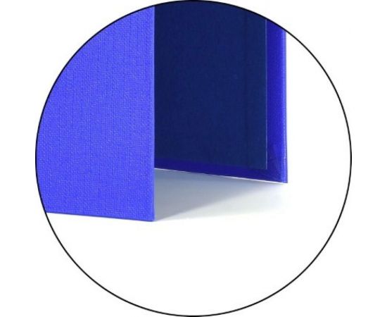 Папка-регистратор INFORMAT 75 мм, одностороннее покрытие, PVC VP9080B – изображение 3