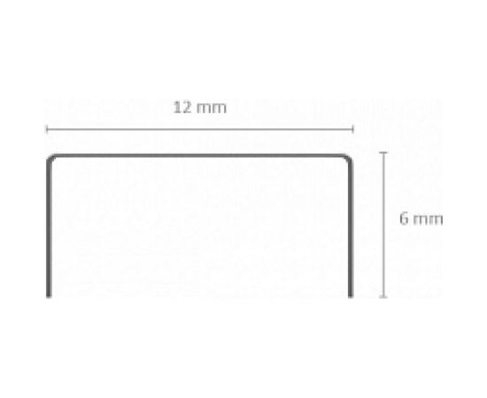 Скобы ErichKrause №24/6, коробка 1000 шт 1189 – изображение 3