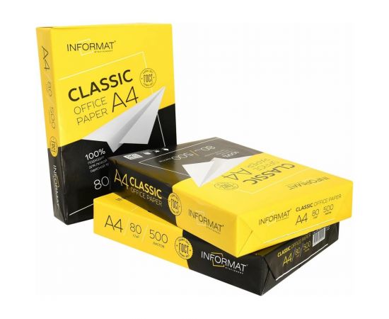Бумага INFORMAT CLASSIC 500 л, 80 г/м2, А4, марка С OFC4080-500 – изображение 3