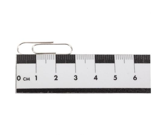 Канцелярские скрепки Hatber никелированные круглые 28мм, 100 шт 10 шт 040768 – изображение 4