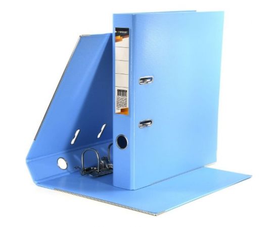 Папка-регистратор INFORMAT 55 мм, двустороннее покрытие, PVC P2PVC-55/Bb – изображение 4