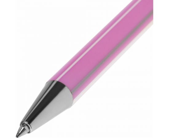 Автоматическая шариковая ручка BRAUBERG Sakura корпус ассорти, узел 0,5 мм, линия письма 0,3 мм 141287 – изображение 4