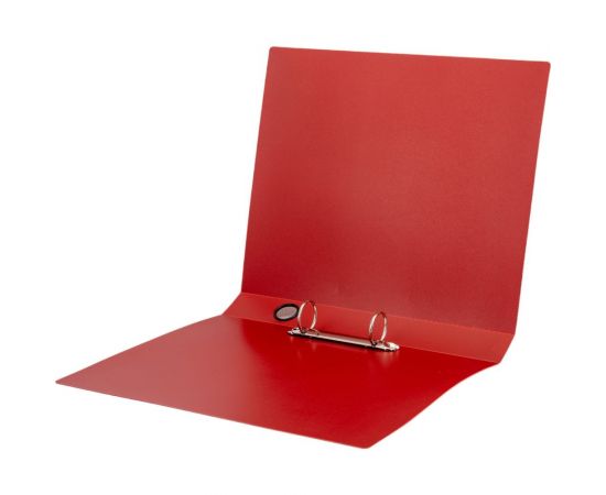 Папка с кольцами INFORMAT А4 2 кольца 700 мкм 40 мм красный пластик NP50-40R – изображение 4