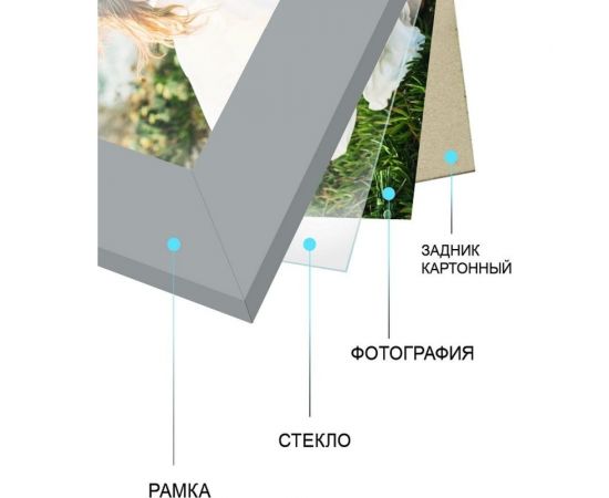 Фоторамка Image Art MD03/6, 30x40, МДФ, итальянский орех Б0052273 – изображение 4