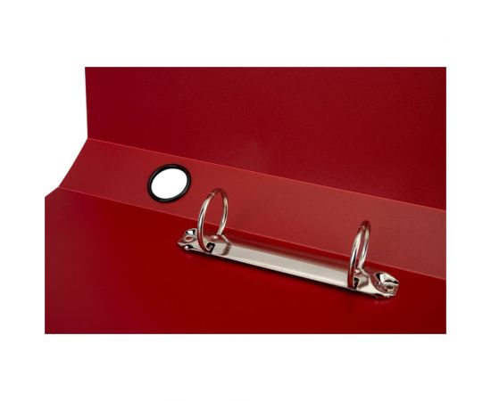 Папка с кольцами INFORMAT А4 2 кольца 700 мкм 40 мм красный пластик NP50-40R – изображение 5