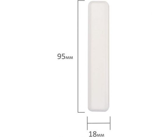 Мел 40 шт в упаковке BRAUBERG белый НАБОР 5 шт. для рисования на асфальте квадратный 227444 – изображение 5