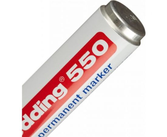 Перманентный маркер Edding E-550/1 черный 3-4 мм круглый наконечник 539363 – изображение 5