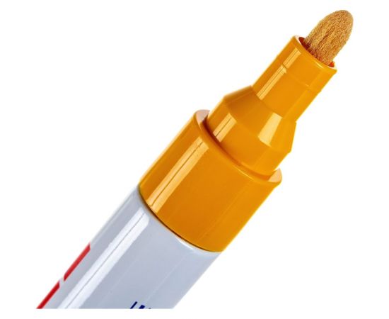 Лаковый маркер EDDING E-750/5 желтый 2-4 мм, металлический корпус 537613 – изображение 5