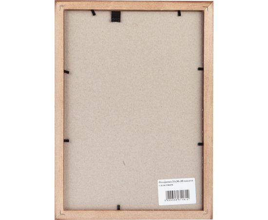 Деревянная фоторамка Image Art С20 35x35 из сосны, с частичным затемнением, вставка прозрачный пластик Б0053121 – изображение 5