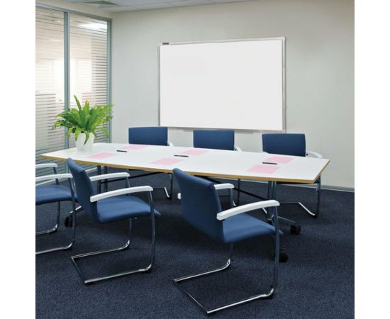 Магнитно-маркерная доска стандарт, 90х120 см, алюминиевая рамка, BRAUBERG 235522 – изображение 6