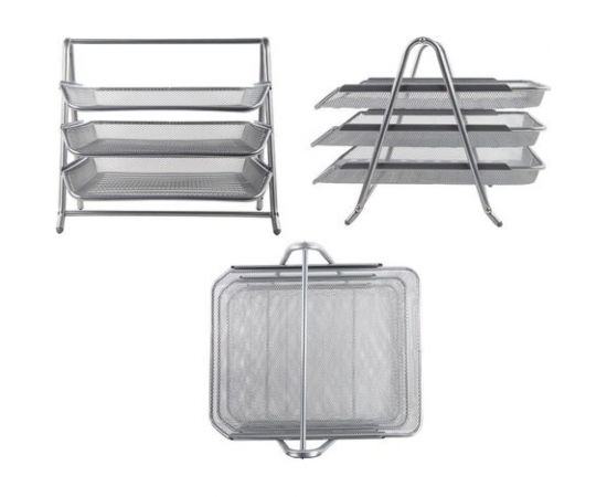 Настольный набор BRAUBERG Germanium 6 предметов, серебро, металл 237986 – изображение 6