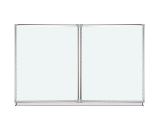 Магнитно-маркерная доска, 100x150/300 см, 3-х элементная, 5 рабочих поверхностей, белая, BRAUBERG 231708 – изображение 6