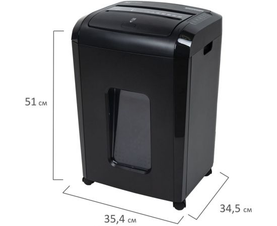 Уничтожитель шредер BRAUBERG AUTO с автоподачей, 150 M, 5 уровень секретности, 25 литров 532155 – изображение 8