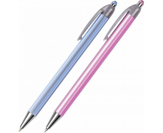 Автоматическая шариковая ручка BRAUBERG Sakura корпус ассорти, узел 0,5 мм, линия письма 0,3 мм 141287 – изображение 9