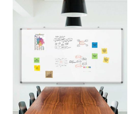 Магнитно-маркерная доска BRAUBERG Extra 120x240 см, алюминиевая рамка 237559 – изображение 9