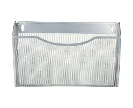 Настенный набор BRAUBERG Germanium из 3 металлических лотков формата А4, серебристый 231975 