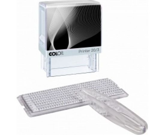 Самонаборный штамп Colop Printer 3 строки с одной кассой 20/3 SET перс. 