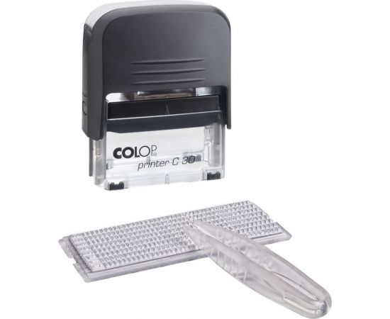 Автоматический самонаборный штамп Colop пластик 5 строк 18х47 мм PRINTER С 30/1SET black 00-00000851 