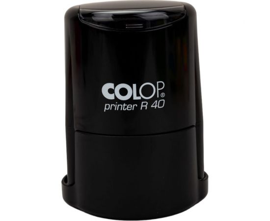 Оснастка для круглой печати с крышкой Colop автоматическая пластик d41,6 PRINTER R40black00-00000741 