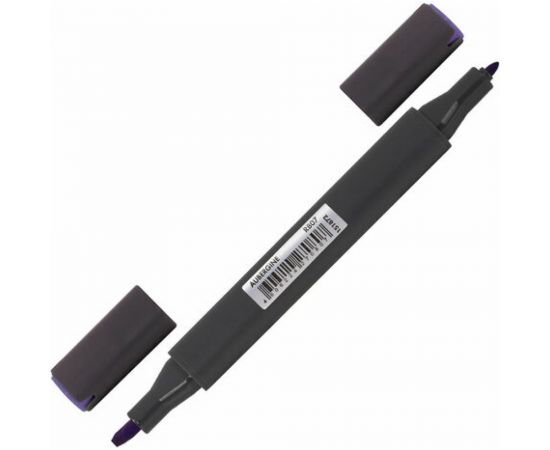 Двусторонний маркер для скетчинга BRAUBERG Art Classic 1-6 мм, баклажановый R807 151872 