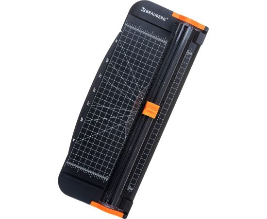 Роликовый резак BRAUBERG SUPER A4, до 12 л, длина реза 310 мм, линейка, А4 532328 