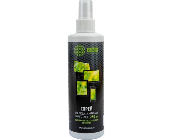 Спрей для экранов жк мониторов Cactus 250 мл CS-S3002 901278 