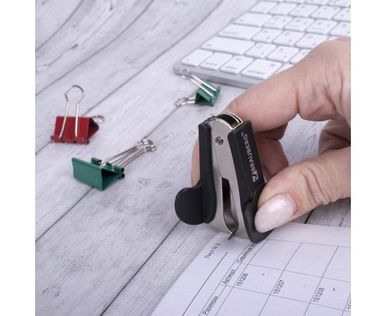 Антистеплер для скоб № 10 и № 24/6 BRAUBERG Classic с фиксатором черный 222547 – изображение 13