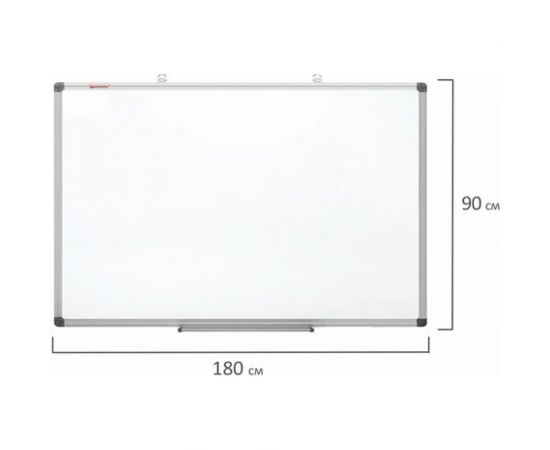 Магнитно-маркерная доска BRAUBERG Extra 90x180 см, алюминиевая рамка 237557 – изображение 13