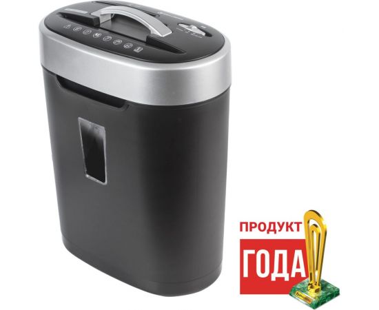 Уничтожитель BRAUBERG S8 4 уровень секретности, 4x18 мм, 8 листов,16 л, скобы 530962 – изображение 2