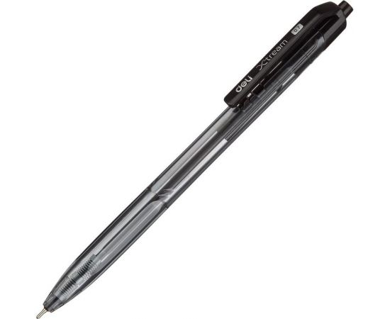 Автоматическая шариковая ручка Deli X-tream черная, толщина линии 0.7 мм 13623 1407870 – изображение 2