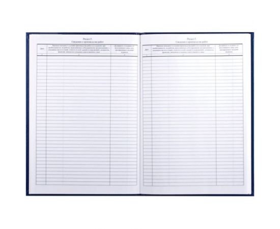 Журнал производственных работ BRAUBERG Форма КС-6, 64 листов, А4, 200х290 мм, фольга 130144 – изображение 2