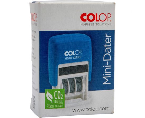 Автоматический нумератор-мини Colop пластик 6-разрядный высота шрифта 3,8 мм S 126 00-00001037 – изображение 3