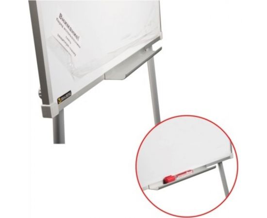 Магнитно-маркерная доска-флипчарт, стандарт, 70х100 см, BRAUBERG 235526 – изображение 3