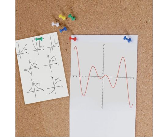 Силовые кнопки-гвоздики BRAUBERG цветные 50шт. в карт. коробке 220557 – изображение 3