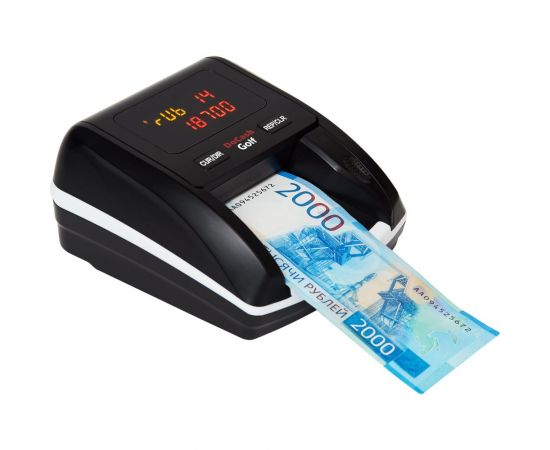 Автоматический детектор банкнот DoCash Golf без АКБ, антистокс, определение номинала 12954 – изображение 3