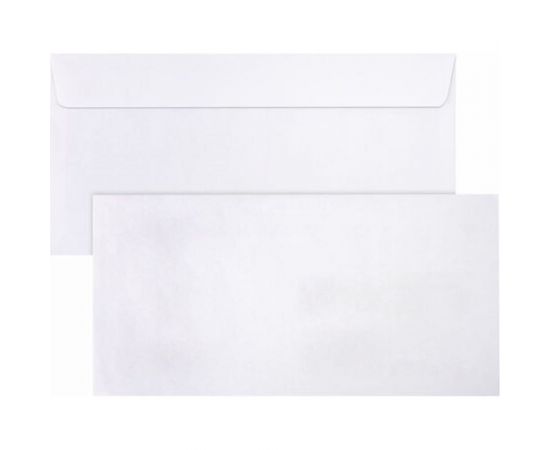 Конверты BRAUBERG Е65 110х220 мм, отрывная лента 80г/м2 комплект 100 шт, внутренняя запечатка 112193 – изображение 3